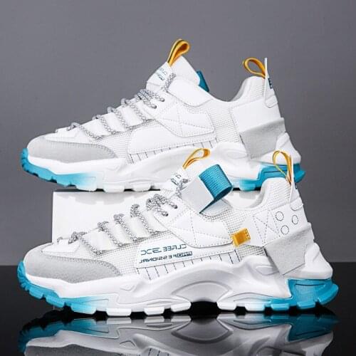 Mens Casual Sneakers Breathable Light Sports Platform Running Shoes for Men Tenis Masculino Trainers Zapatos Hombre Chaussure