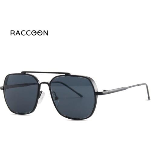 2021 New Fashion Pilot Square Sunglasses Men Man Color Lens Metal Frame High-Quality Luxury Brand Design Sun Glasses Uv400 Drive