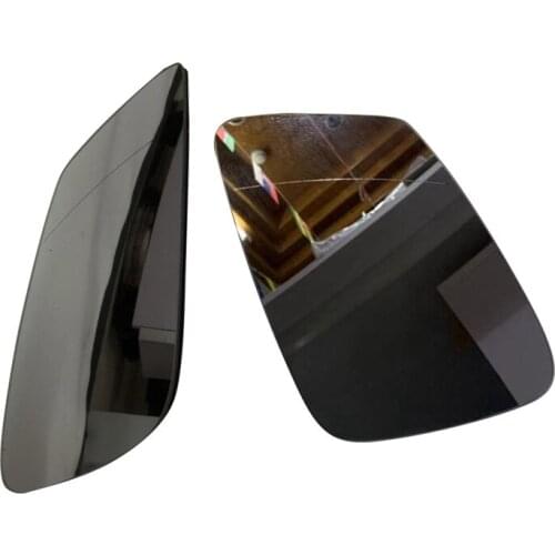 Right / Left White Mirror Glass for 5 7 Series F01 F07 F10 F11 Rear View Side Heated Wing Door
