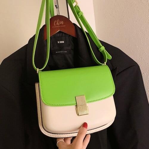 High Quality Green Handbags Women Bags Designer Fashion Girls Shoulder Bags Luxury Flap Crossbody Bag for Ladies Vintage Sac New