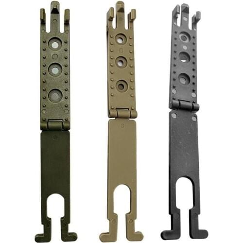 1 piece Tactical Molle System Malice Clips Strap Universal For Kydex Holster Knife Sheath Molle Attachment