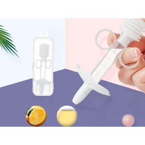 200pcs 5ml Delicate Kid Given Medicines Infants Syringe Device Needle Style Baby Medication Device Utensil
