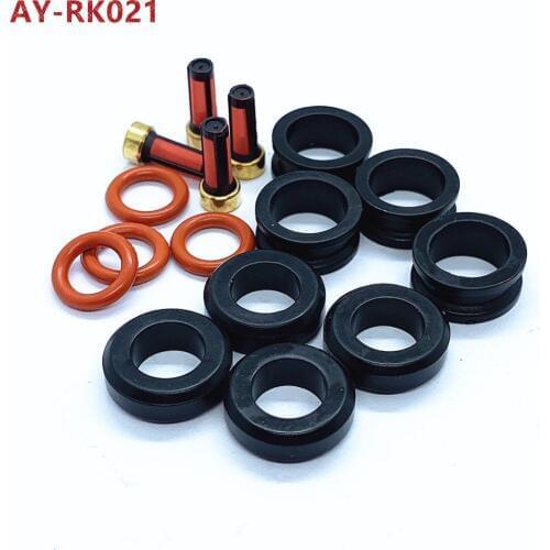 4sets CDH240 Fuel Injectors Repair Kits For Chrysler Dodge for Mitsubishi Eclipse 2.0L 2.4L for Mazda 626 2.0L 1.8L (AY-RK021)