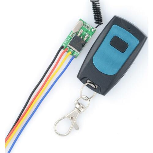 DC6V-36V 12V 24V 16V 28V 36V Car Bus Truck Train Wireless Remote Control Switches Mos Receiver No Sound With transmitter 10PCS