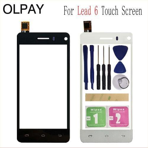 For Leagoo Lead 6 Touch Screen Digitizer Panel Repair Parts Touchscreen Front Glass Lens Sensor Free Adhesive and wipes