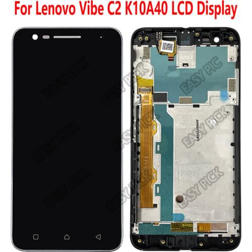 For Lenovo Vibe C2 K10A40 LCD Display Touch Screen Digitizer Assembly With Free Tools