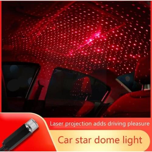 For Toyota fj Land Cruiser 200 Prado 120 150 100 USB LED Atmosphere Light Star Projector Galaxy Accessories Lamp Car Roof C X3G4