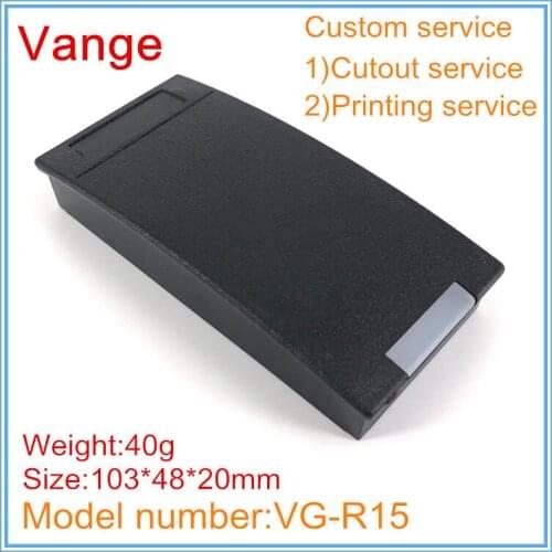 1pcs/lot card reader project box 103*48*20mm ABS plastic enclosure case mold shell