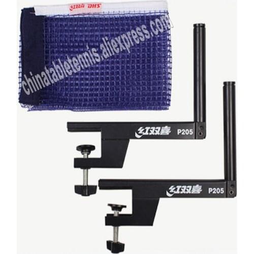 Original Dhs P205 Table Tennis Net Post Set Net Replacement Ping Pong Table Accessories