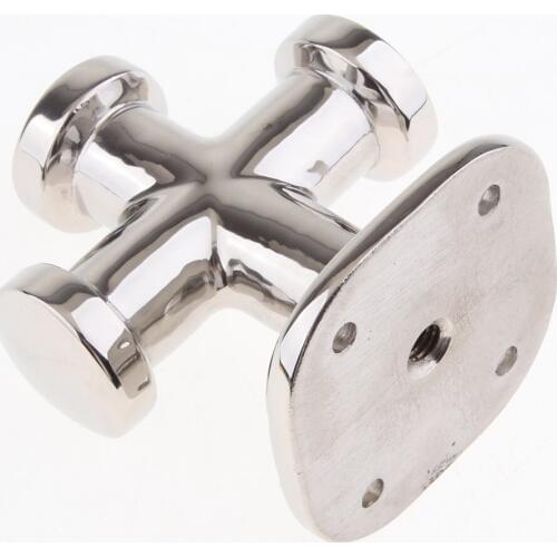 Stainless Marine Single Cross Bollard Cross Bit Mooring Bollard Deck Fitting
