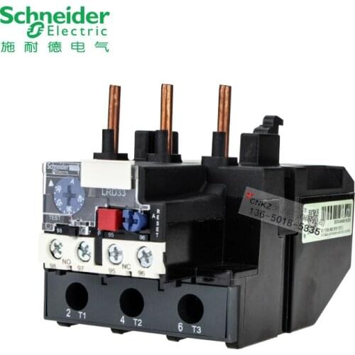 Original authentic Schneider thermal overload relay LRD3355C LR-D3355C 30-40A