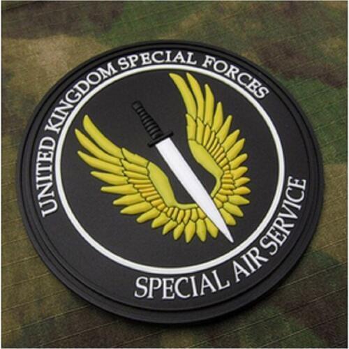 3D PVC Patch Mission Call Loops And Hook S.A. Cod Special Aviation Service Patch Special Air Service Patches