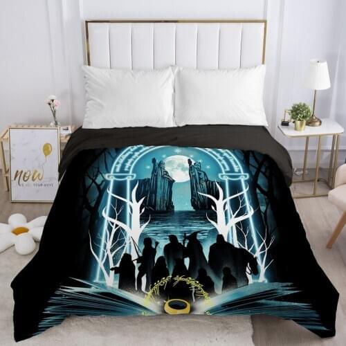 Cartoon Duvet Cover 220x240/90/135/150 3D Bedding Comforter Quilt Blanket Cover with Zipper for Kids Baby Children Boys Magic
