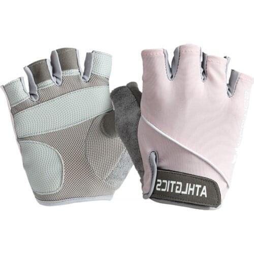 Unisex Anti Slip Shock Breathable Half Finger Gloves Half Finger Gloves Breathable Cycling Gloves Bicycle Gloves Bike Gloves