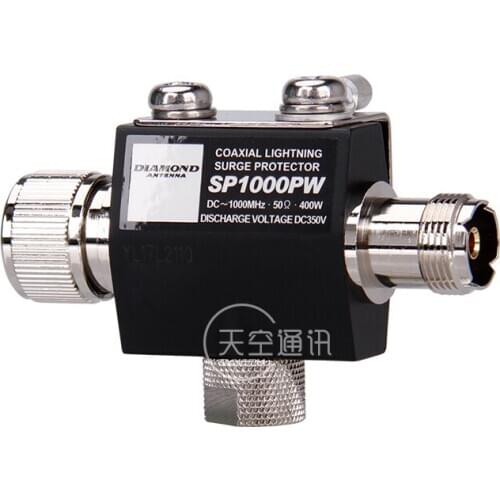 SP1000PW Base Station Antenna Coaxial Lightning Arrester Waterproof Feeder Lightning Arrester 1GHz