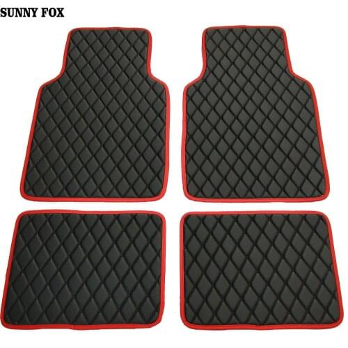 Universal car floor mats for Honda Jade City CRV CR-V Accord Crosstour HRV HR-V Vezel Civic 5D car styling carpet floor liners
