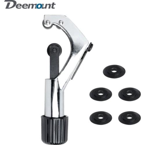 Bicycle Tube Cutting Tool Pipe Length Cuter for Fork Handlebar Seatpost Cut Aluminum Steel Brass Titanium 6-42mm Dia.W/ Blades