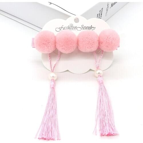 WYINYA A pair of childrens new year style antique hair accessories tassels Tang suit retro headdress hairpin children hairpin
