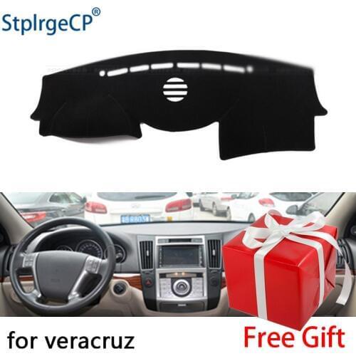 For Hyundai Veracruz ix55 2006-2015 dashboard mat Protective pad Shade Cushion Pad interior sticker car styling accessories
