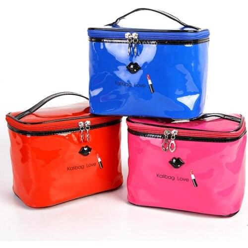 Female Makeup Case Beautician Cosmetics waterproof Organizer Bulk Large Capacity Storage Box Suitcase for Women Make Up Bag