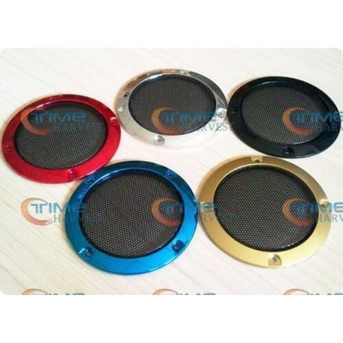 10pcs Multi Colors 3 inch Speaker Grill Covers Speaker net Plastic Speaker Parts Wholesale Speaker Component for arcade cabinet