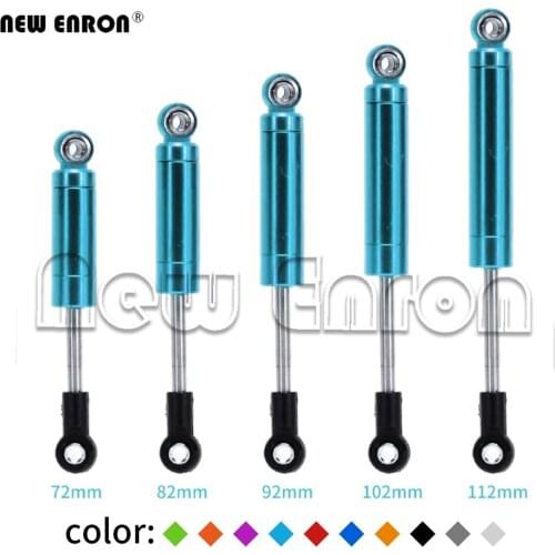 2Pc Aluminum 72mm 82mm 92mm Built-in Shock Absorber Damper for 1/10 RC Trucks Crawlers TRX4 Tamiya Kyosho Axial SCX10 HPI Redcat