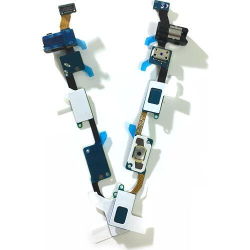 20pcs Home Button keypad Sensor Audio Jack Headphone Flex Cable For Samsung Galaxy J7 Duo 2018 J720F J720