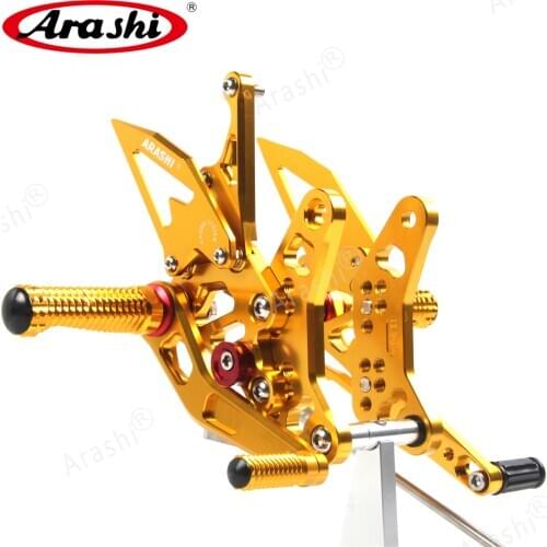 Arashi For SUZUKI SV650 SV 650 X 2016-2019 Adjustable Footpeg Rider Race Footrest CNC Foot Pegs SV650S SV 650 S 2016 2017 2018