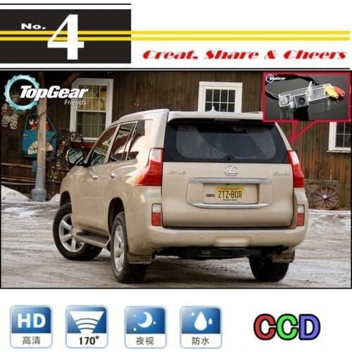 Car Camera For LEXUS GX 460 GX460 2009~2015 High Quality Rear View Back Up Camera For PAL / NTSC | CCD + RCA