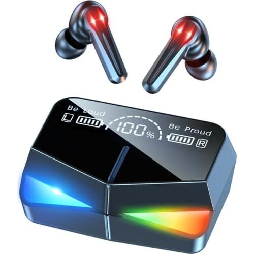 TWS Bluetooth Earphones Gaming Headset No Delay 9D Hifi Stereo Wireless Headphones LED Light Noise Cancelling Headsets Gamer