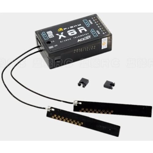 Hot FrSky 2.4G S.Port 8/16ch Telemetry Receiver X8R for Taranis X9D - PCB Antenna