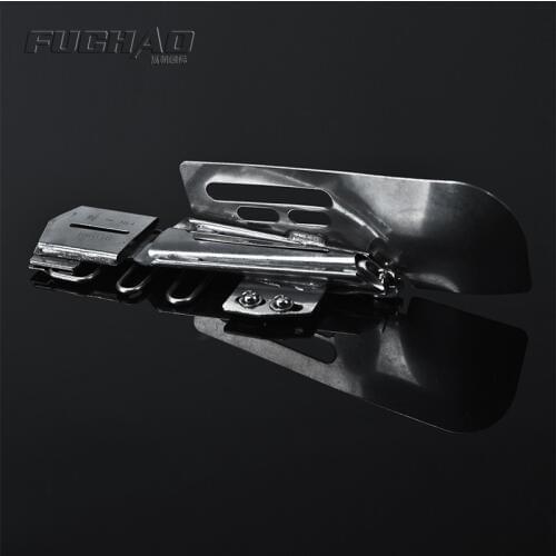 K712NA(B) Folder TAPE SIZE 1-3/8"---3/8" Double Wrap Hemmer Used For 2 Or 3 Needle Cover Stitch Machine Folder Dayu 104