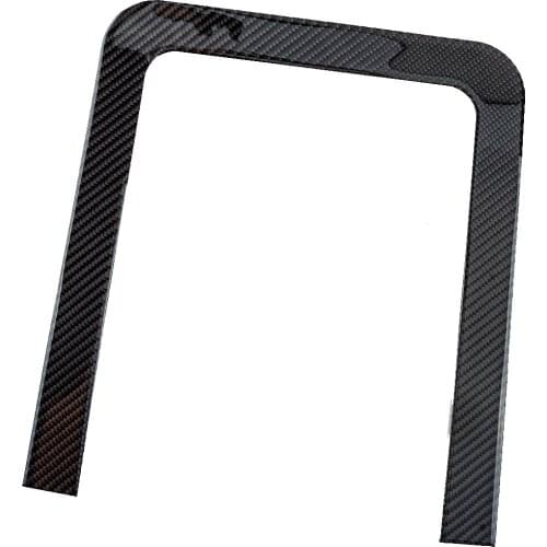 Carbon Fiber Black Car Interior Center Console Storage Box Cover Trim Frame Fit for Ford F150 2015 2016 2017 2018 2019 2020