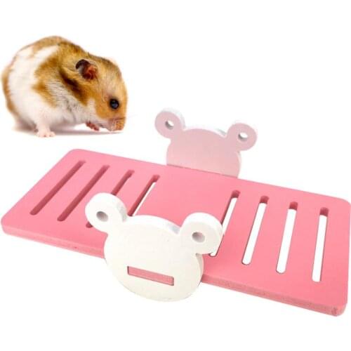 Pet Hamster Seesaw Toy Plastic Small Animals Guinea Pig Exercise Entertainment Toys Chinchilla Climbing Ferret Cage Playing Toys