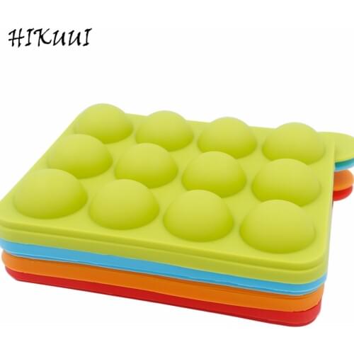 Silicone Lollipop Mould Food Silic Pop Candy Lollypop Chocolate Sucker Mold DIY Kitchen Baking Tools Mold