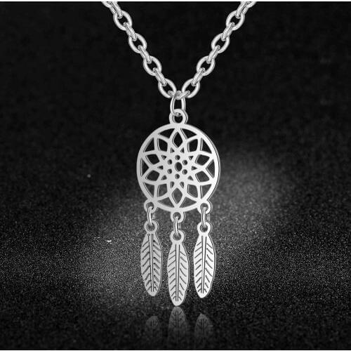 Fabulous Dream Catcher Pendant Necklace Wholesale Real Stainless Steel Bohemia Jewelry Bracelet Party Boho Earrings Dropshipping