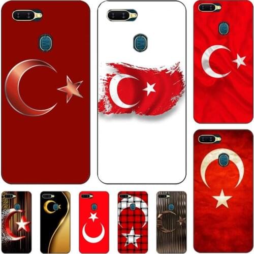 Turkey Turkish Flag Phone Case For Oppo Reno2 Z 2Z A1k 3s 71 83 Realme5 XT R9S Plus 15 17 Pro F11 11pro