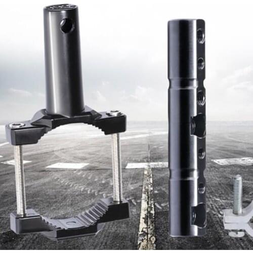 1 Set Universal Mount Bracket For Motorcycle Bumper Modified Headlight Stand Spotlight Extension Pole Frame Support Bracket