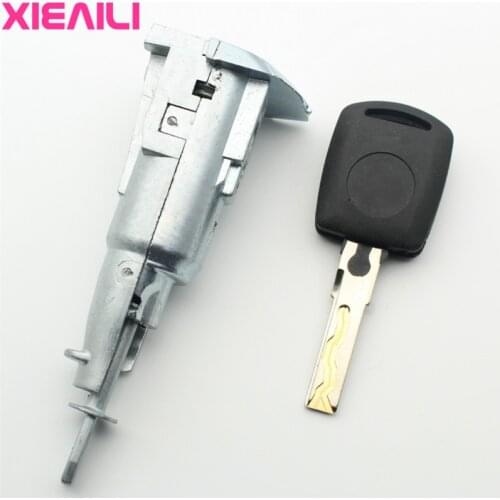 XIEAILI OEM Left Door lock Cylinder Auto Door Lock Cylinder For Skoda Superb S387
