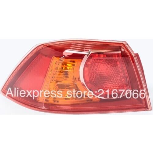 Tail Light Left fits Mitsubishi Lancer 10 2007, 2008, 2009, 2010, 2011, 2012, 2013, 2014 Rear Lamp Driver Side Evo