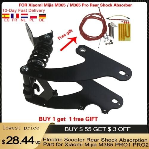 Electric Scooter Rear Shock Absorption Part high-density Rear Suspension Kit For Xiaomi Mijia M365 Pro Front Suspension Fork