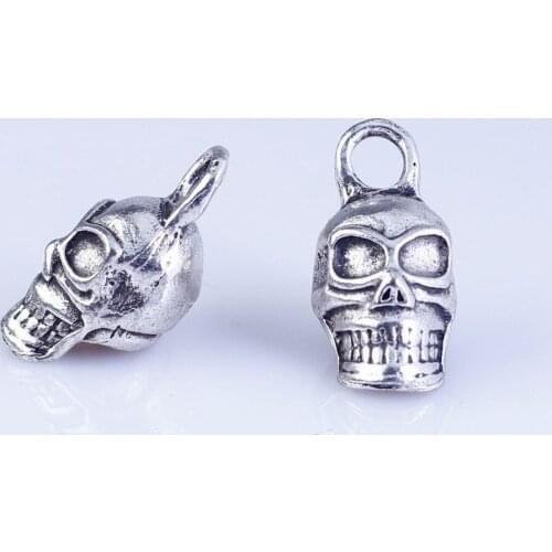 30pcs Tibetan Silver Metal DIY beads big hole round beads fit for style European Bracelets