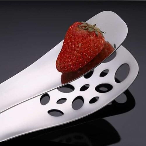 304 stainless steel hollow bread clip multifunctional food clip buffet steak clip anti-scalding clip kitchen gadget