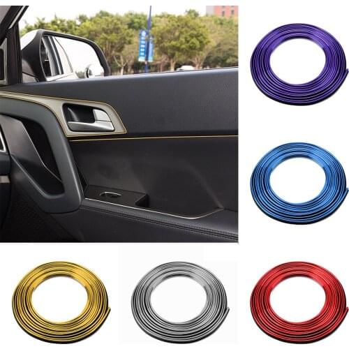 5M Car DIY Interior Decor Door Strip Moulding Styling Trim Decals Line