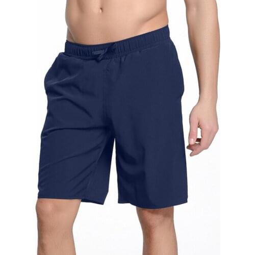 CKAHSBI Man Board Swimwear Men Swimming Trunks Drawstring Swim Briefs Maillot Bathing Suit Bermuda Surf Beach Wear Pockets