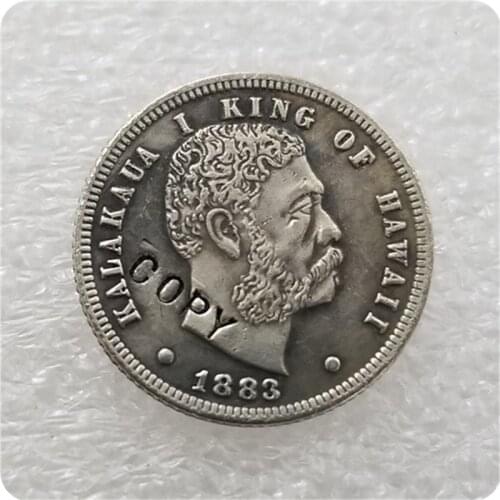 HAWAII 1883 SILVER DIME Coin COPY