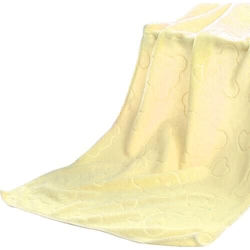 HOT Microfiber Towels Embossed Thick Soft Absorbent Ultrafine Fiber Towel Beach Bath Towel NDS