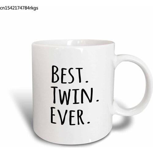Best Twin Ever Mug, 11 oz, Red