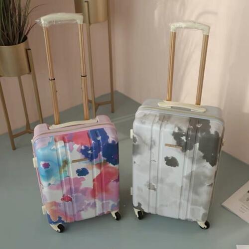 New Cute macaron multicolor Rolling Luggage Women Spinner Brand Trolley Suitcases mala Carry On Wheels Travel Bag boarding box
