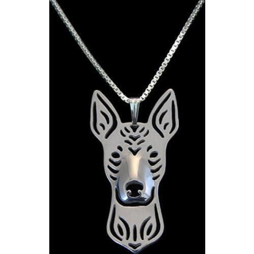 New Unique Romantic Gold Silver Color Xoloitzcuintle Pendant Necklace Hunger Games Necklace Women Best Friend Choker